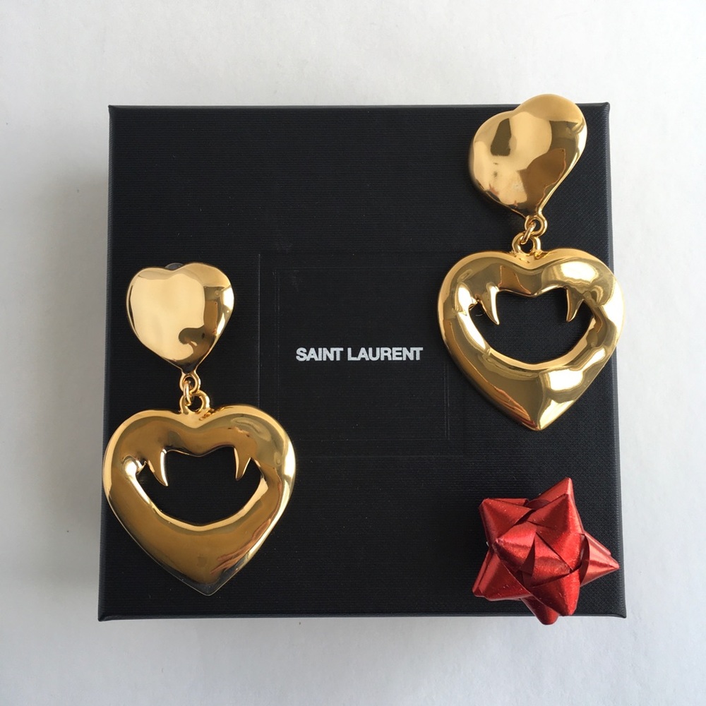 SOLD💫 VESTIAIRE- SAINT LAURENT EARRINGS